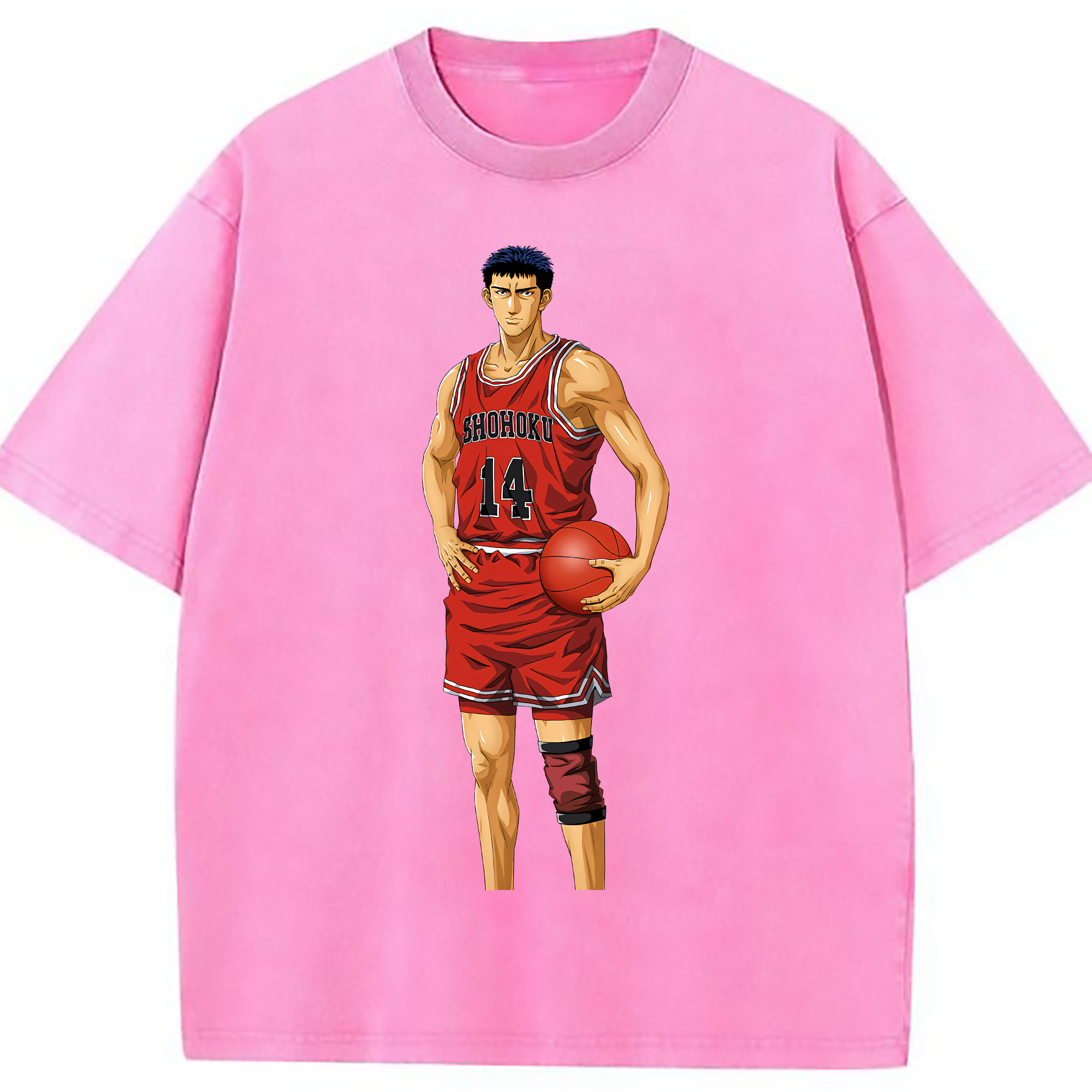 （画像用） SLAM DUNK／スラムダンク 綿100% ヴィンテージ風 半袖Tシャツ（フロントプリント）
